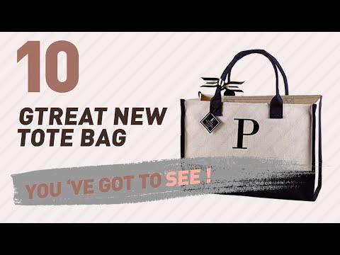 Monogrammed Tote Bags, Top 10 Collection // New & Popular 2017