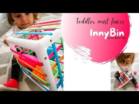 TOYS FOR KIDS - INNYBIN SHAPE SORTING TOY -BY FAT BRAIN TOYS -DOES OUR 16M OLD LOVE OR HATE IT #TOYS