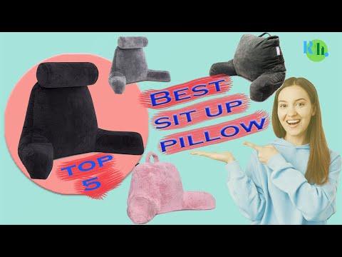 Best Backrest Pillow For Sitting Up In Bed (Best Reading Pillow)