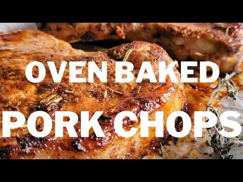 BAKED PORK LOIN CHOPS | OVEN BAKED PORK CHOPS