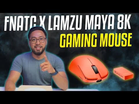 Almost Perfect | Fnatic x Lamzu Maya X 8K Gaming Mouse