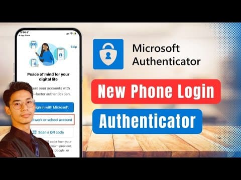 Microsoft Authenticator New Phone - Login Microsoft Authenticator !