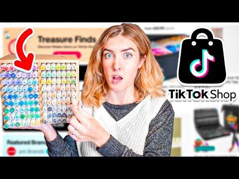 I Tested TIK TOK Shop's OVERLY Sponsored Art Supplies