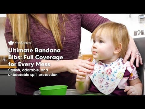 Full Coverage Bandana Bibs | All new Tea Party set | Floral and Cute Baby Drool Bibs