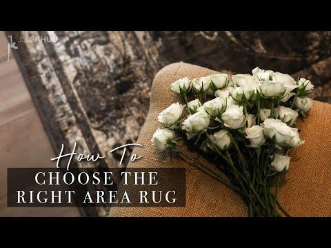 How to Choose the Right Area Rug for Your Space (Size, shape, materials, and more!)