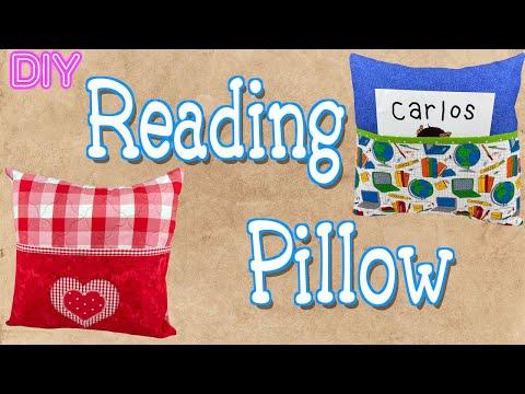 DIY Reading Pillow Tutorial | The Sewing Room Channel