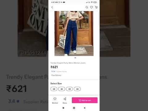 Meesho high rise wide leg jeans outfit #shorts #ytshorts #youtubeshorts #meeshohaul #jeans