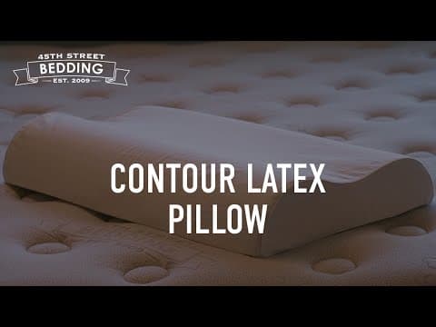 Contour Latex Pillow | 45th Street Bedding