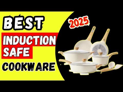 TOP 10 Best Induction Safe Cookware Sets of 2025 | Both Stainless Steel & Ceramic Sets 👈