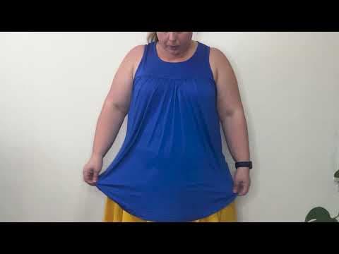 Plus Size Loose Tank Top Try On & REVIEW
