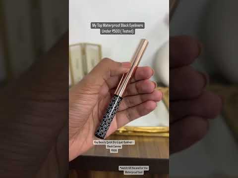 Top Waterproof Black Eyeliners Tested