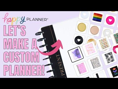 Making a Custom Happy Planner! | Shop With Me | New Customizable Planner