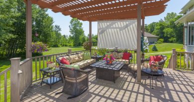 backyard-patio-with-chairs-table-and-shady-pergola