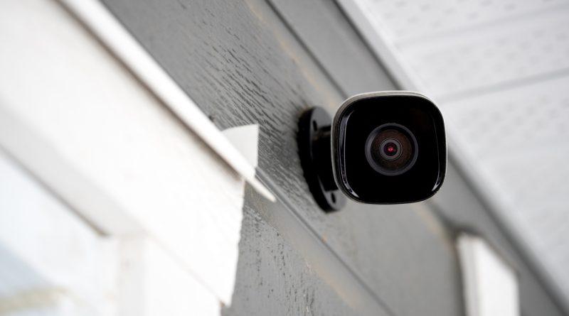 Wyze Cam Outdoor placed outside of a residential home for monitoring and security purposes.